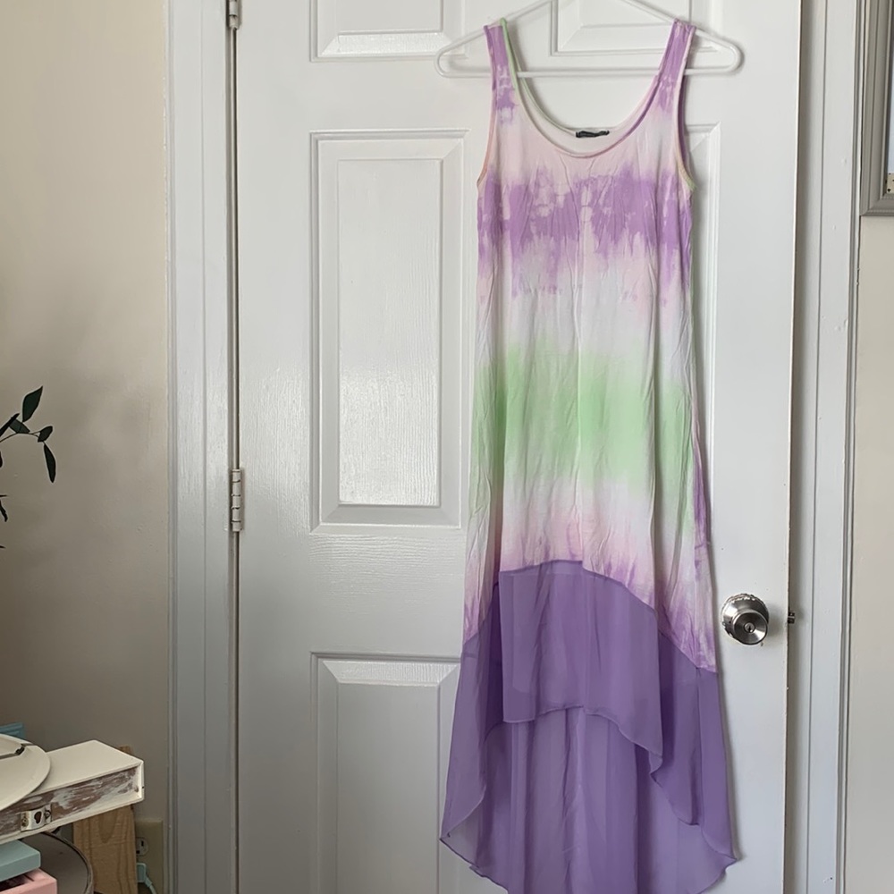 Soprano Tie Dye midi super soft dress